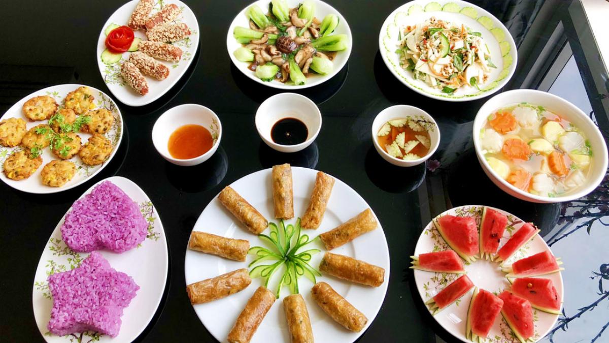 Gợi ý 7 mâm cơm chay cho Rằm tháng Bảy