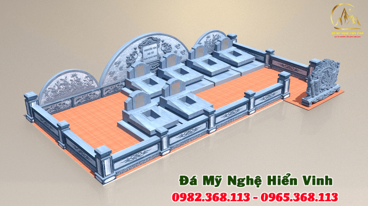 Mẫu lăng mộ đẹp Ninh Bình giá tốt