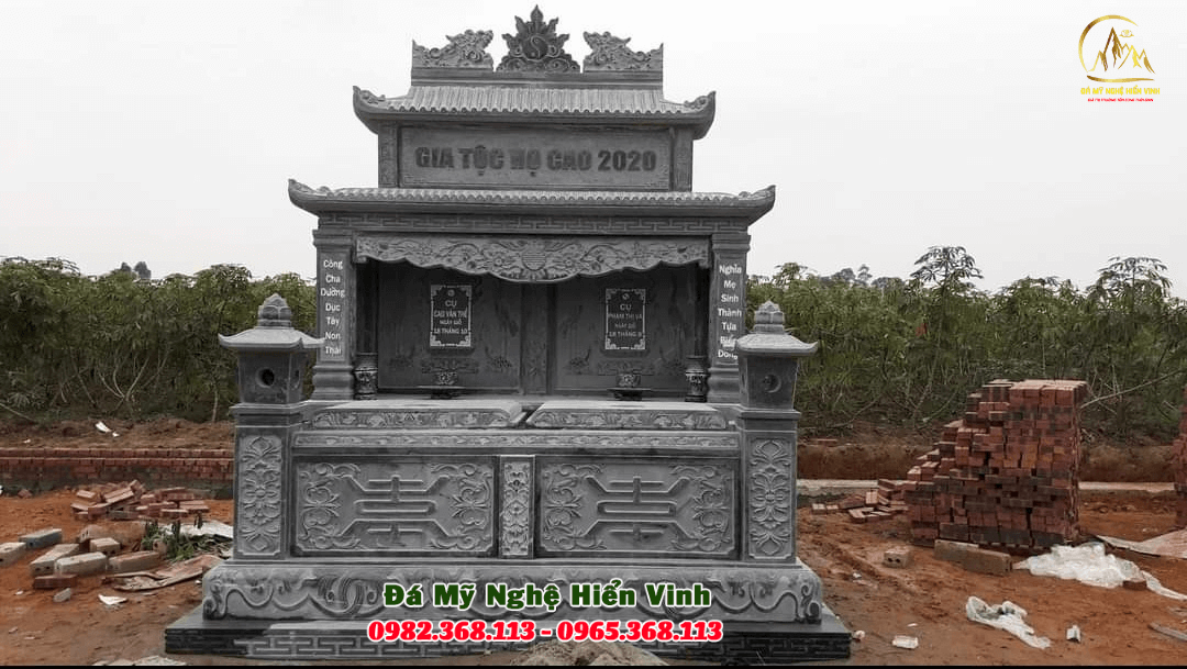 Mộ đá đôi Ninh Bình giá tốt