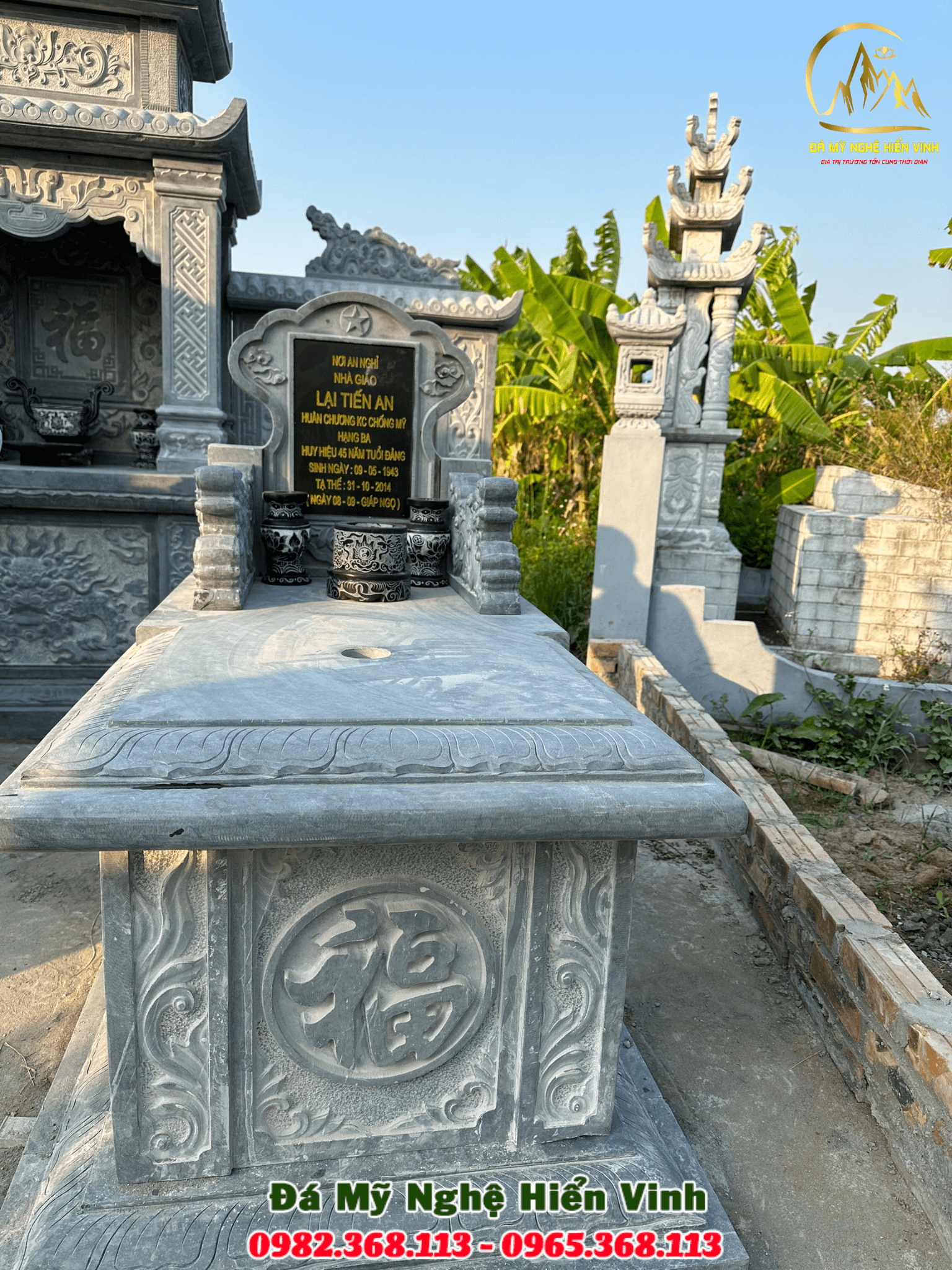 Mộ đá tam sơn Ninh Bình giá tốt