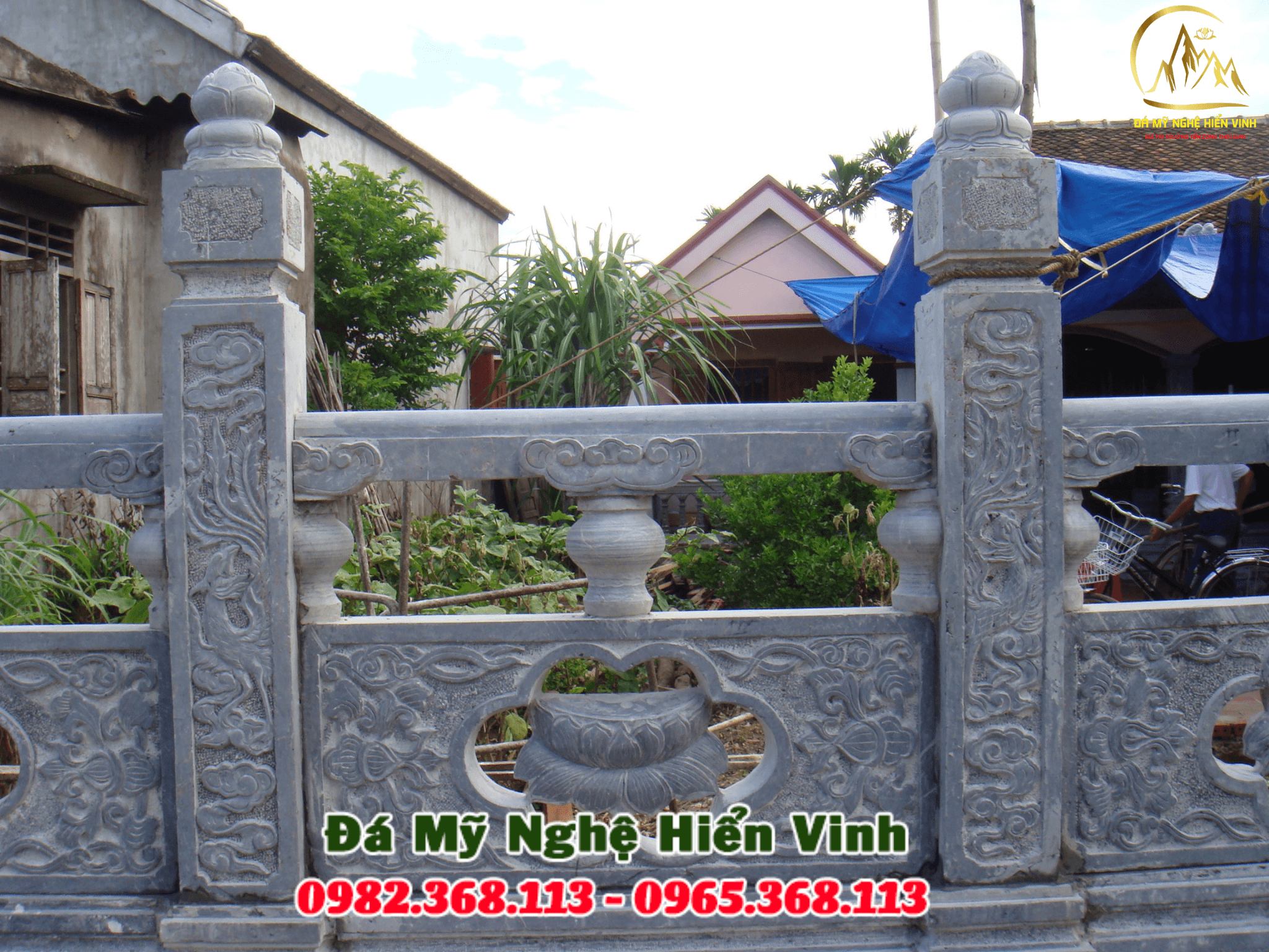 Lan can đá tự nhiên giá tốt tại Ninh Bình